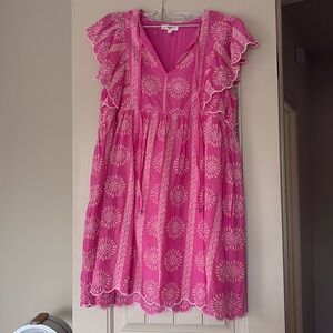 Pink Entro mini dress